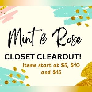 Mint & Rose Closet Clearout Show